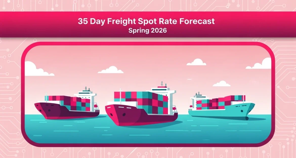 35 Day Freight Spot Rate Forecast Spring 2026